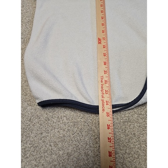 Patagonia Synchilla Snap-T Fleece Pullover XS Women White Gray Poly YGI W4-224 - Picture 6 of 6